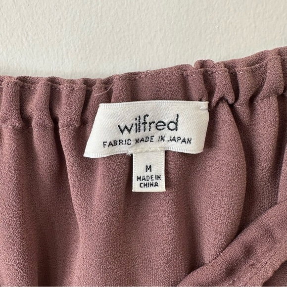 Aritzia-wilfred morel off shoulder blouse (Size: medium) - Picture 7 of 7